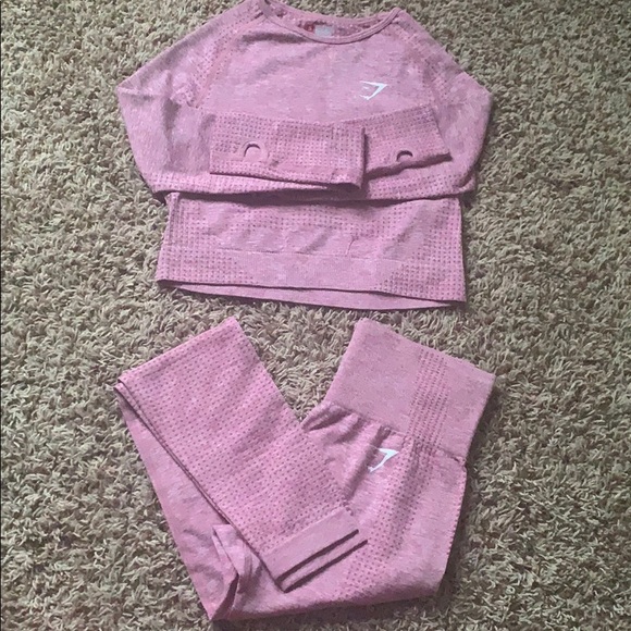 Lavender Workout set - Top and Leggings
